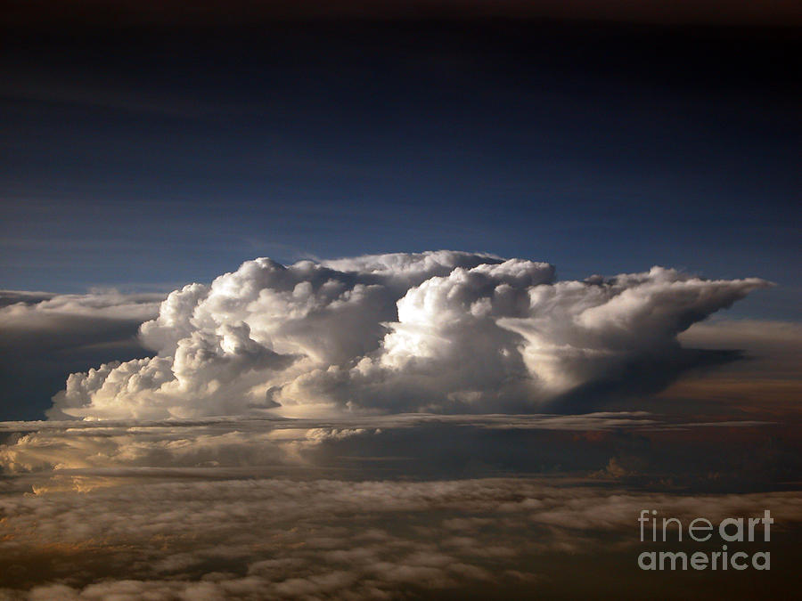 Cumulus Clouds Photograph by Tim Holt