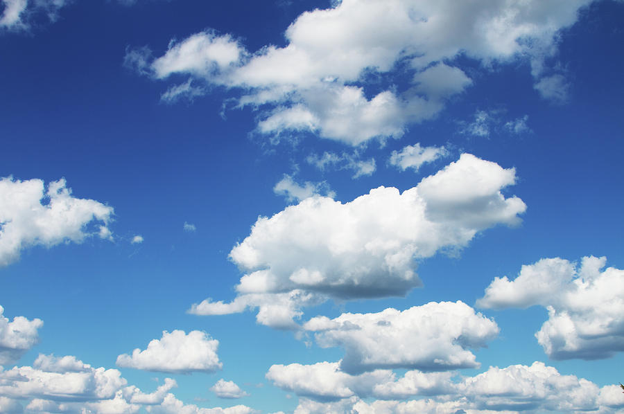 Cumulus Cloudscape Photograph by Jon Schulte - Fine Art America