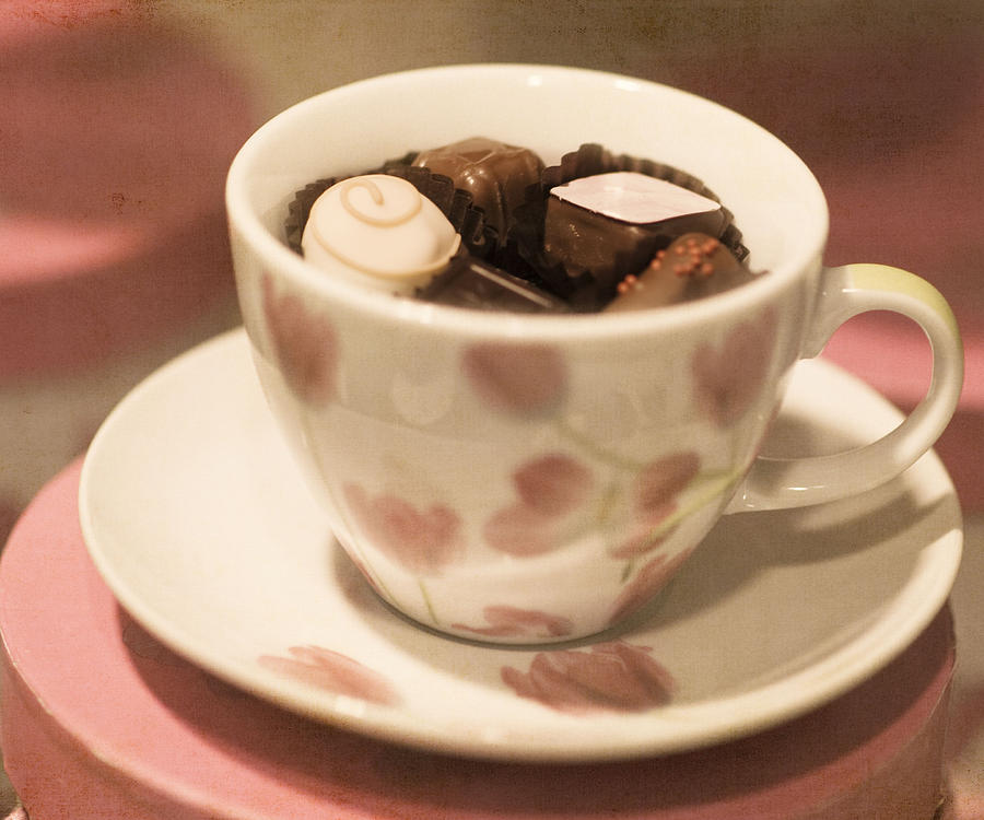 Candy Photograph - Cup of Chocolate by Juli Scalzi