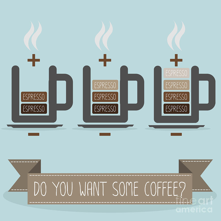 Symbol Digital Art - Cup Of Coffee Battery by Triangle C Symbol Digital Art - Cup Of Coffee Battery by Triangle C