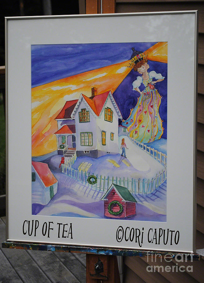 Tea Painting - Cup Of Tea by Cori Caputo