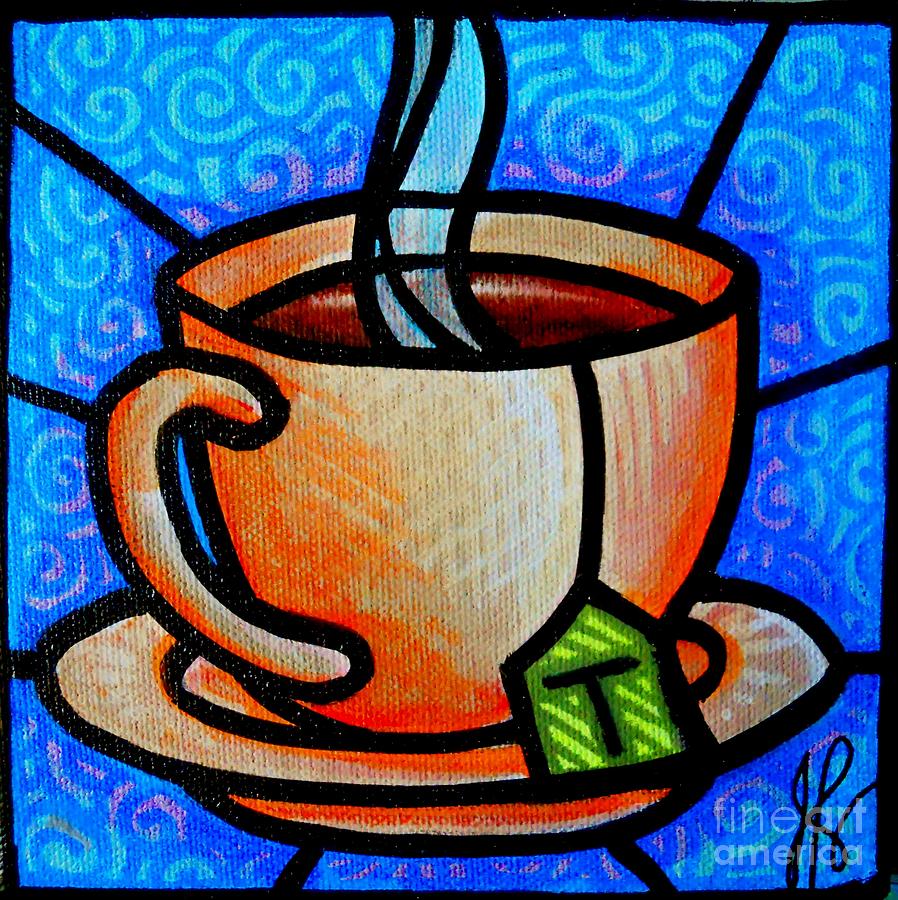 Cup of Tea Painting by Jim Harris