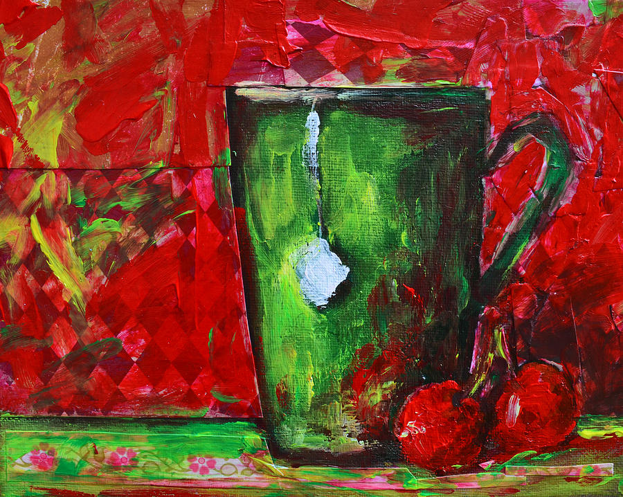 Cup of Tea No. 1 Painting by Patricia Awapara
