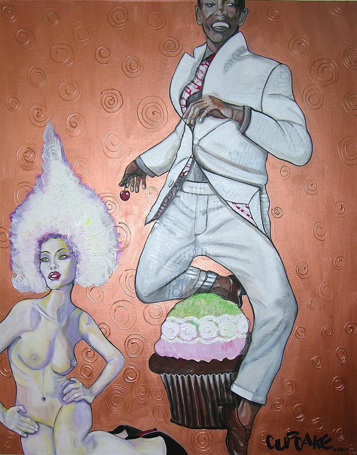 Cupcake A Deux Painting