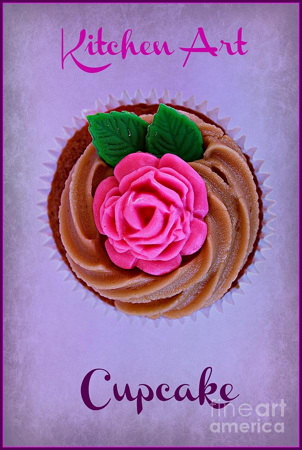 Cupcake Photograph by Clare Bevan