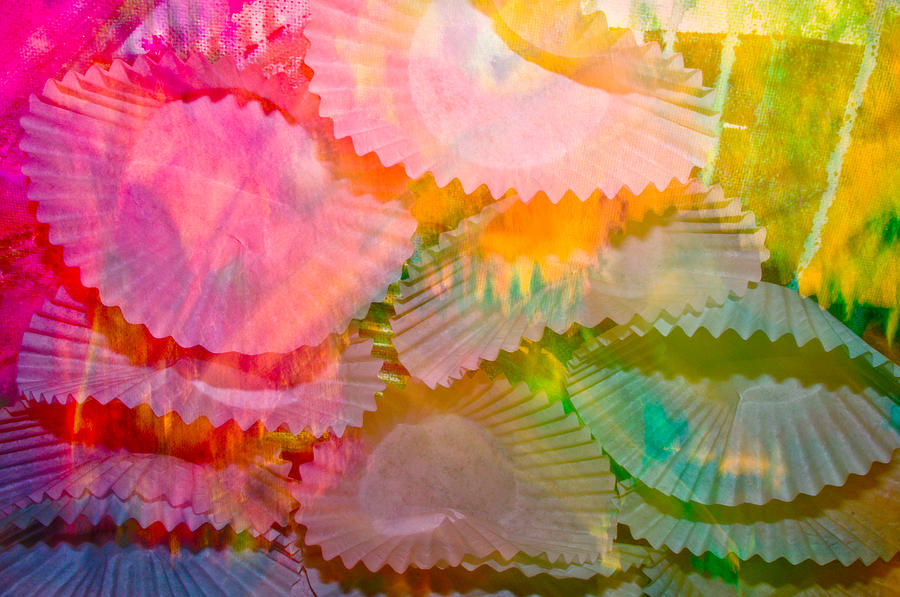 Cupcake Papers Photograph by Adria Trail