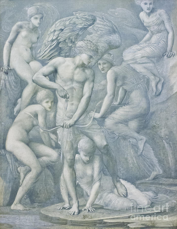 Burne Photograph - Cupids Hunting Fields By Edward Burne Jones by Roberto Morgenthaler Burne Photograph - Cupids Hunting Fields By Edward Burne Jones by Roberto Morgenthaler