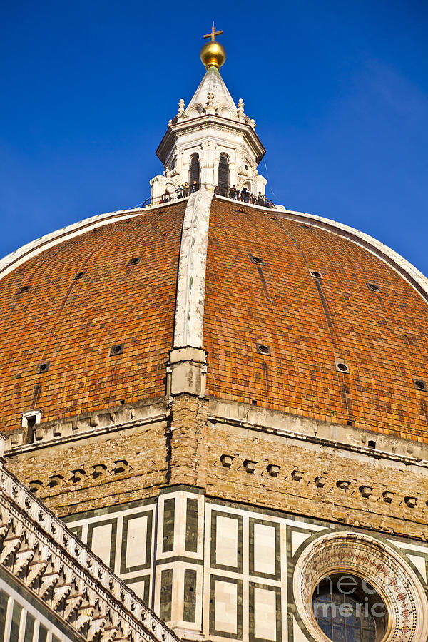Cupola on Florence Duomo Photograph by Liz Leyden