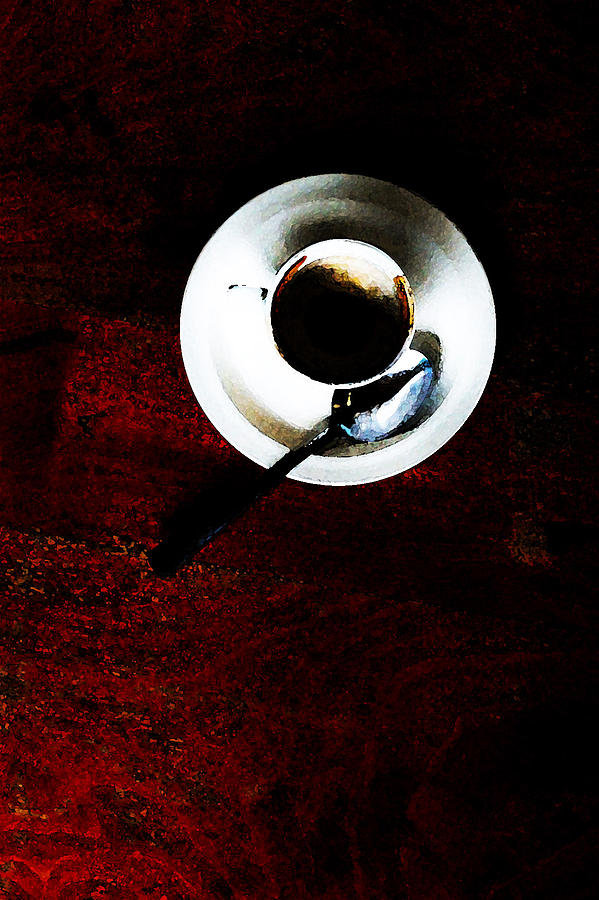 Coffee Photograph - Cupp by Leon Hollins III