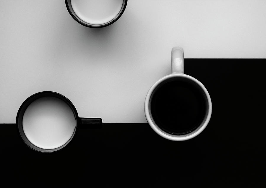 Still Life Photograph - Cups by Jozef Kiss