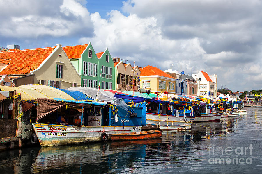 Curacao Floating Market Photograph by Rene Triay FineArt Photos