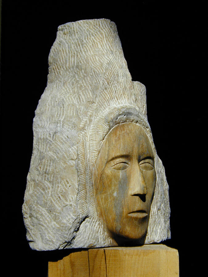 Nature Sculpture - Curandera by Manuel Abascal