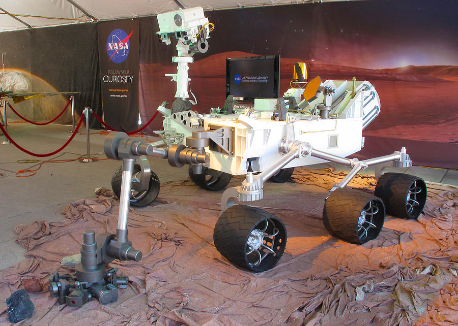 NASAs Curiosity Rover - Mars Science Laboratory Photograph by Ram Vasudev