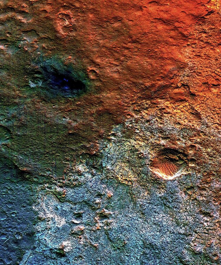 Curiosity Lands on Mars - Touch Down Aug. 2012 Photograph by Freyk John Geeris