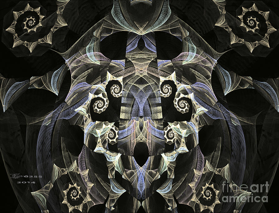 Curly Qs Digital Art by Melissa Messick