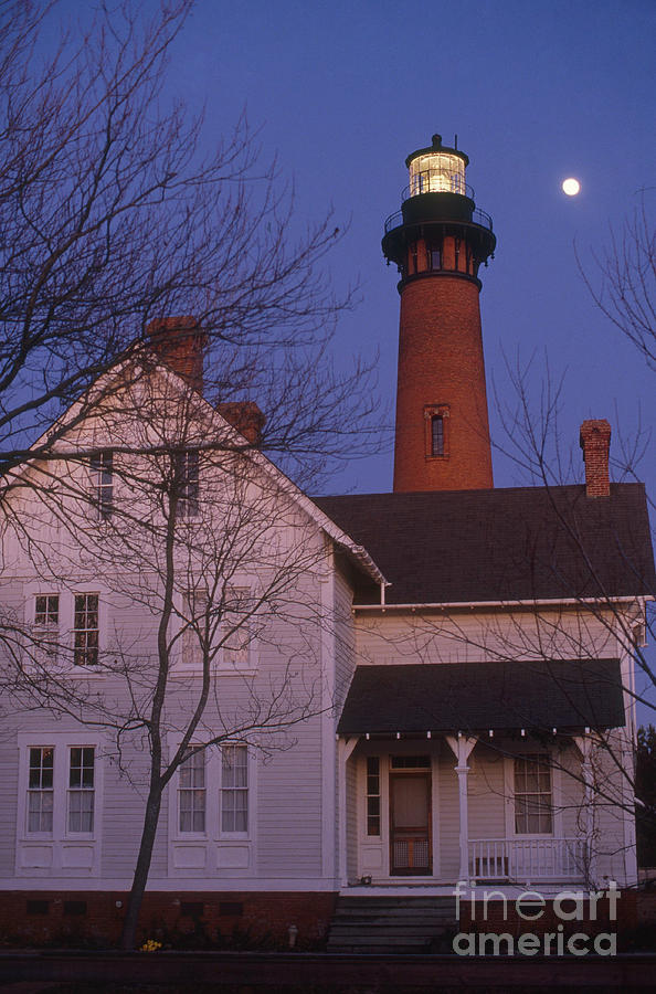 Lighthouse Photograph - Currituck Beach Light by Bruce Roberts