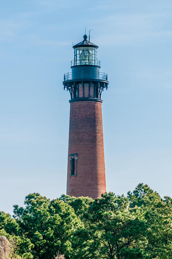 Currituck Beach Lighthouse on the Outer Banks of North Carolina Photograph by Alex Grichenko
