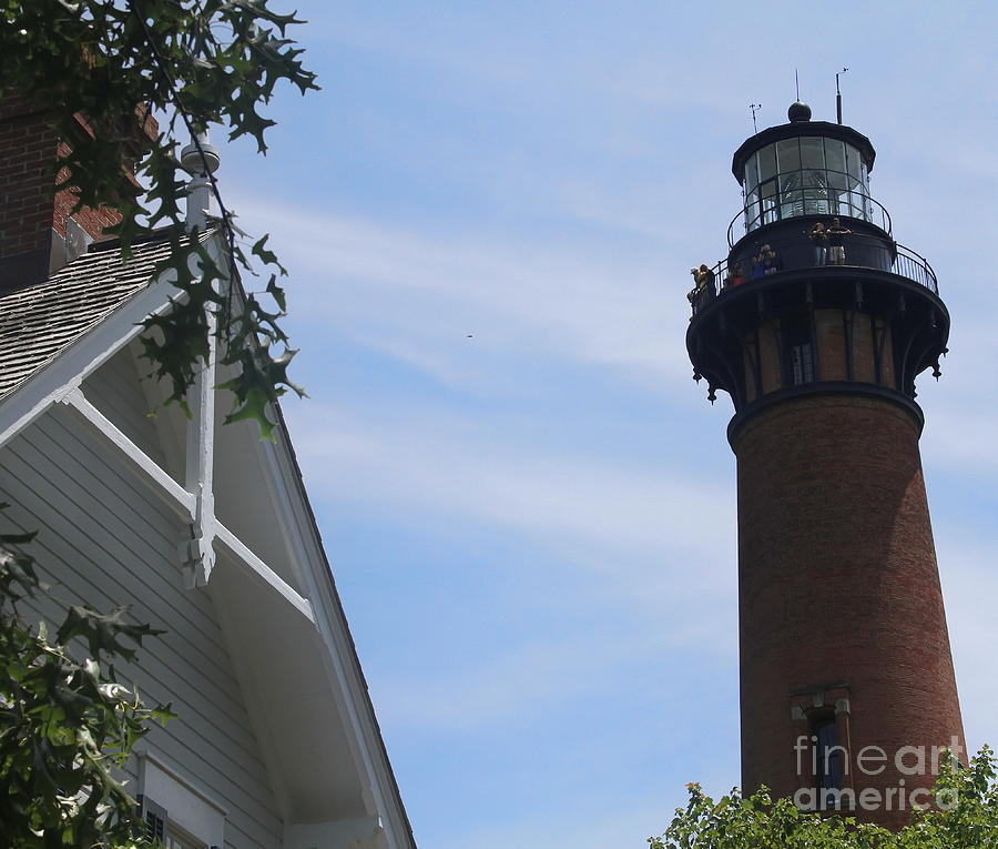 Lighthouse Photograph - Currituck Light 3 by Cathy Lindsey