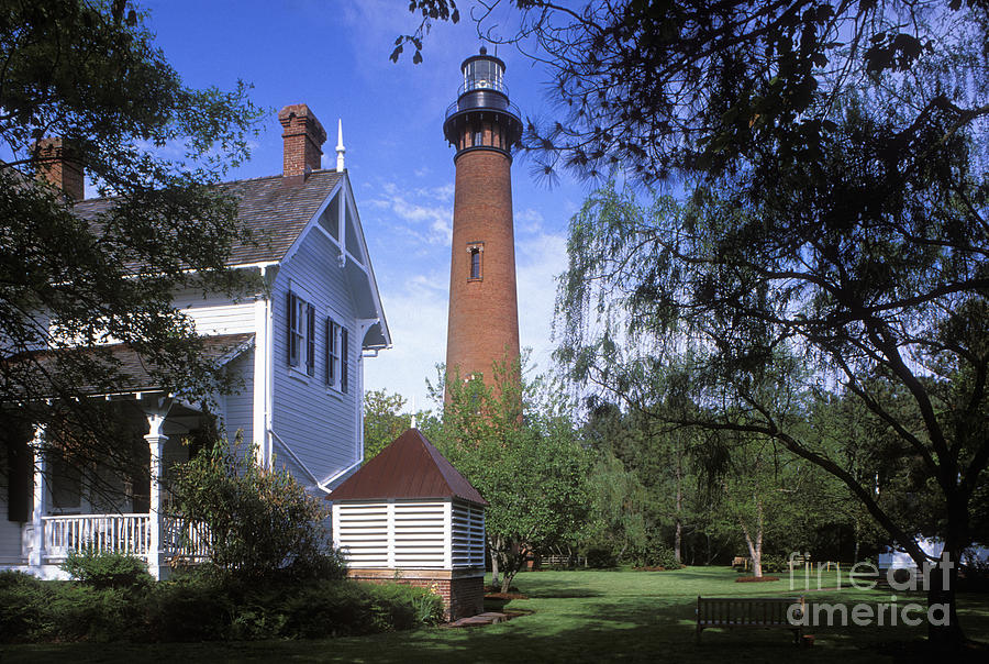 Currituck Lighthouse - FS000614 Photograph by Daniel Dempster