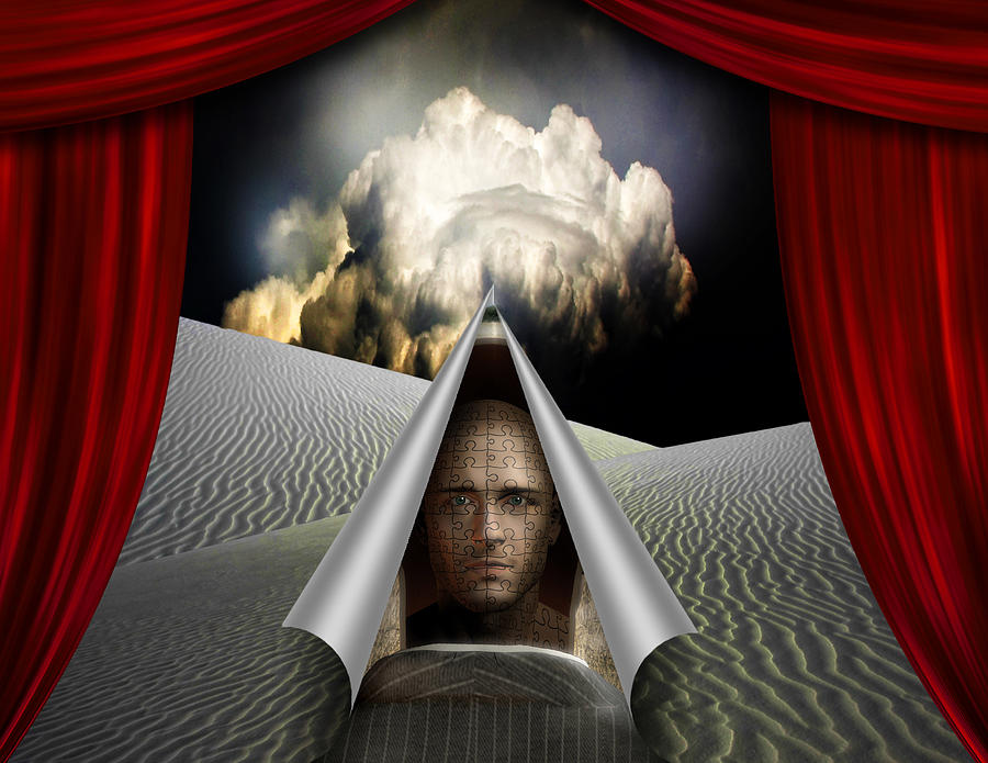 Fantasy Digital Art - Curtain by Bruce Rolff