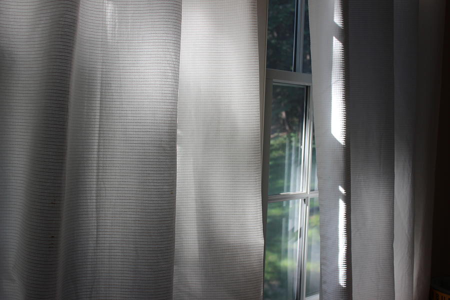 Summer Photograph - Curtains on a Summer Morning by Coleman Cullinan