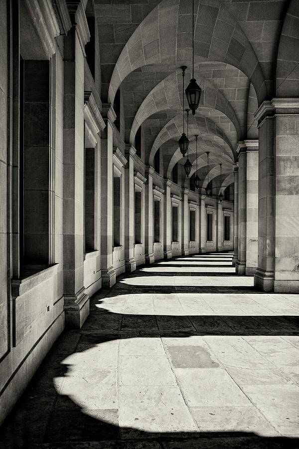 Curved Corridor Photograph by Louise Wolbers