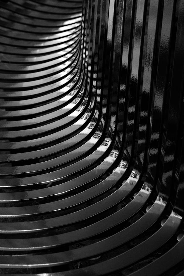 Abstract Photograph - Curved by Wendy Wilton