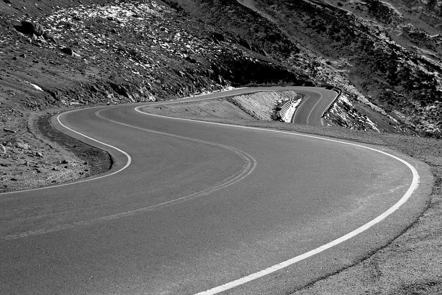 Curves on Pikes Peak No.3 Photograph by Daniel Woodrum