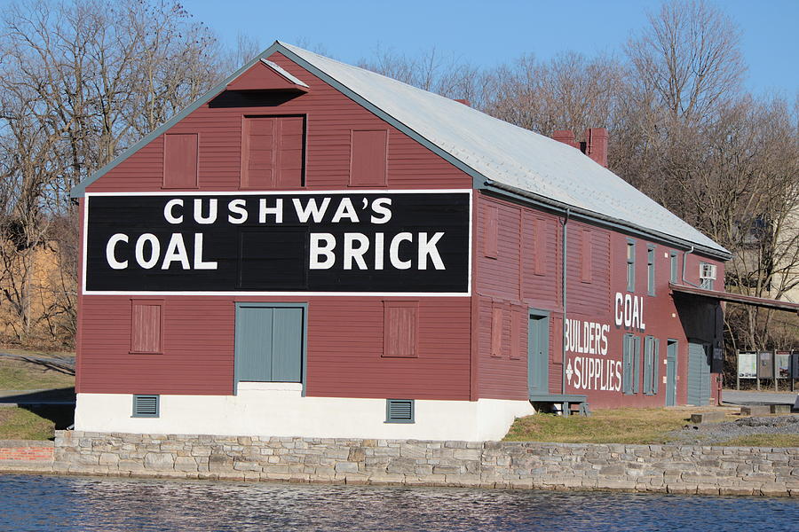 Brick Photograph - Cushwas Coal by JB Stran