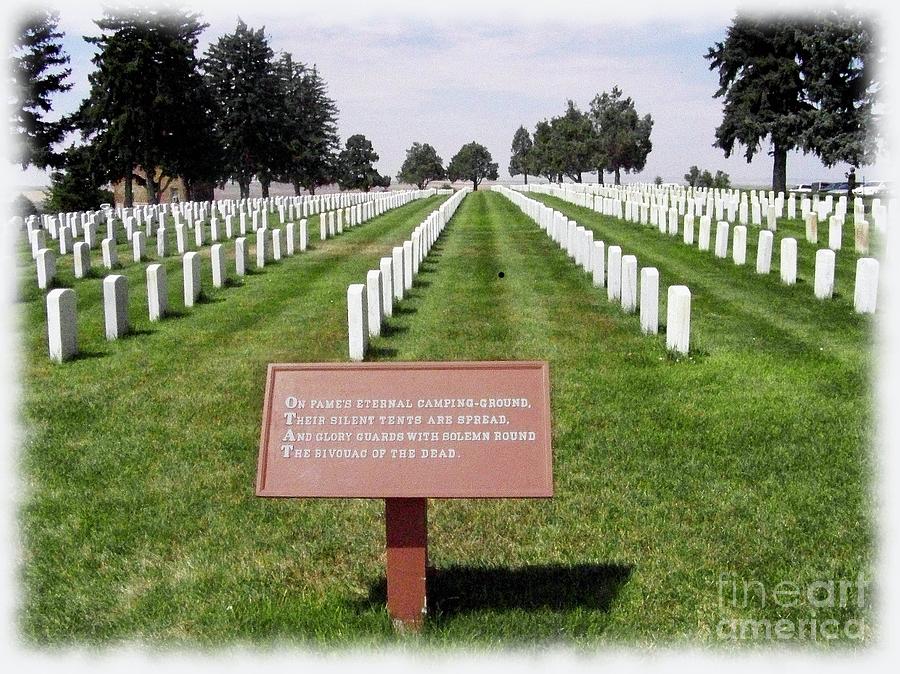 Custer National Cemetery #2 Photograph by Charles Robinson
