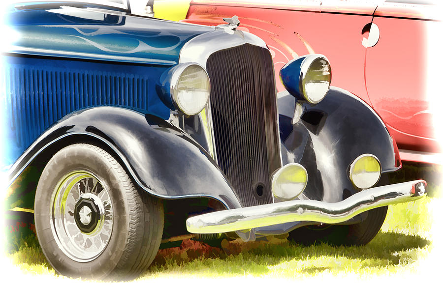 Custom Hot Rod Photograph by Ron Roberts