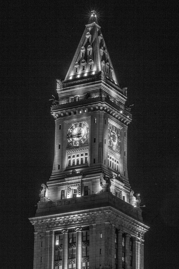 Custom House Tower in Boston Photograph by John McGraw