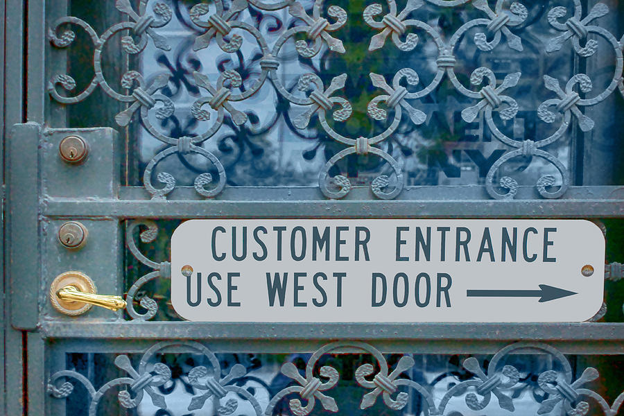 Customer Entrance Photograph by Nikolyn McDonald