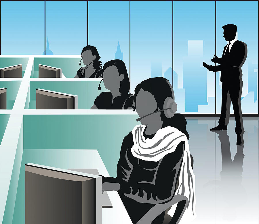 Customer Service Representatives Photograph by Fanatic Studio / Science