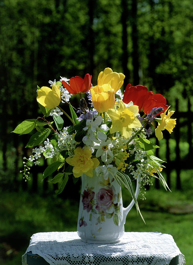 Cut Flowers Photograph by Science Photo Library Cut Flowers Photograph by Science Photo Library
