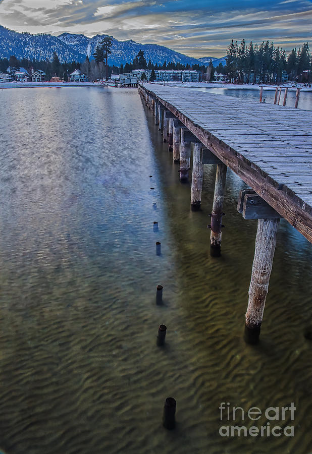Pier Photograph - Cut Off by Mitch Shindelbower