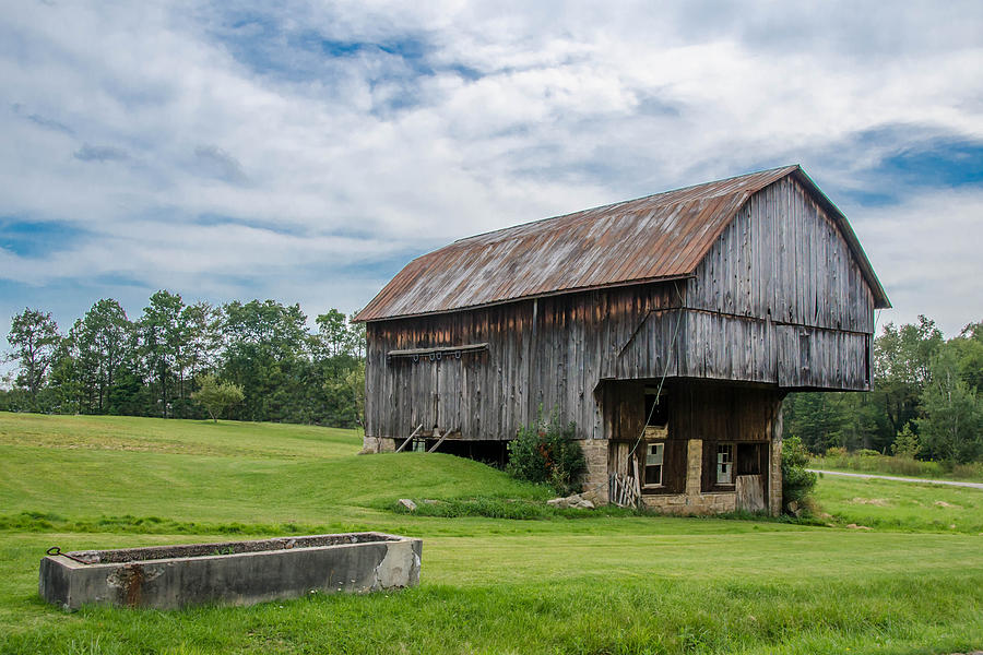 Cut Out Barn Photograph by Guy Whiteley - Fine Art America