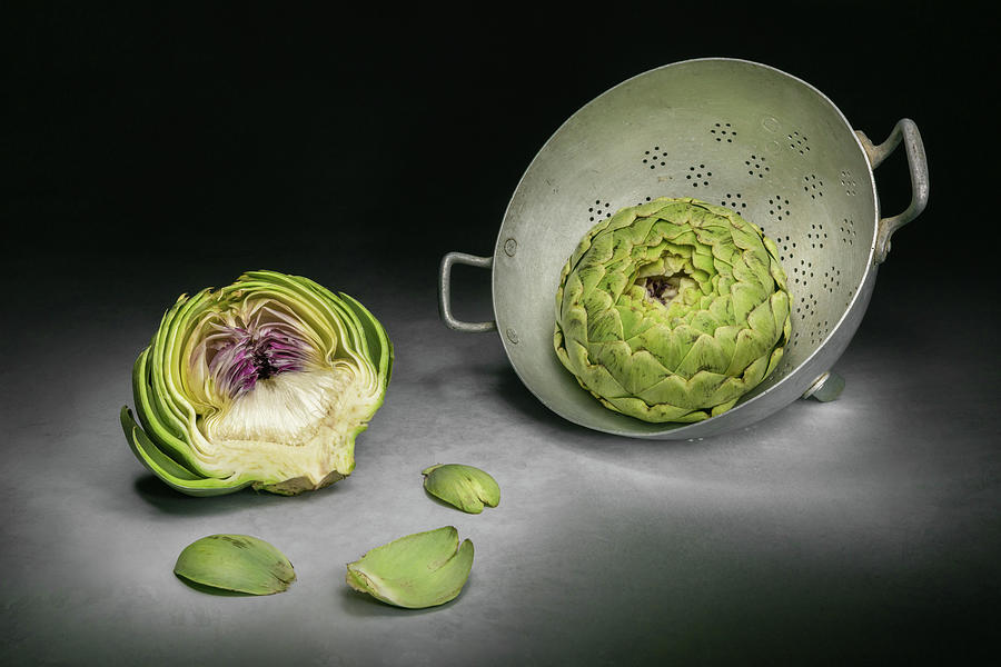 Vegetable Photograph - Cutaway by Christophe Verot