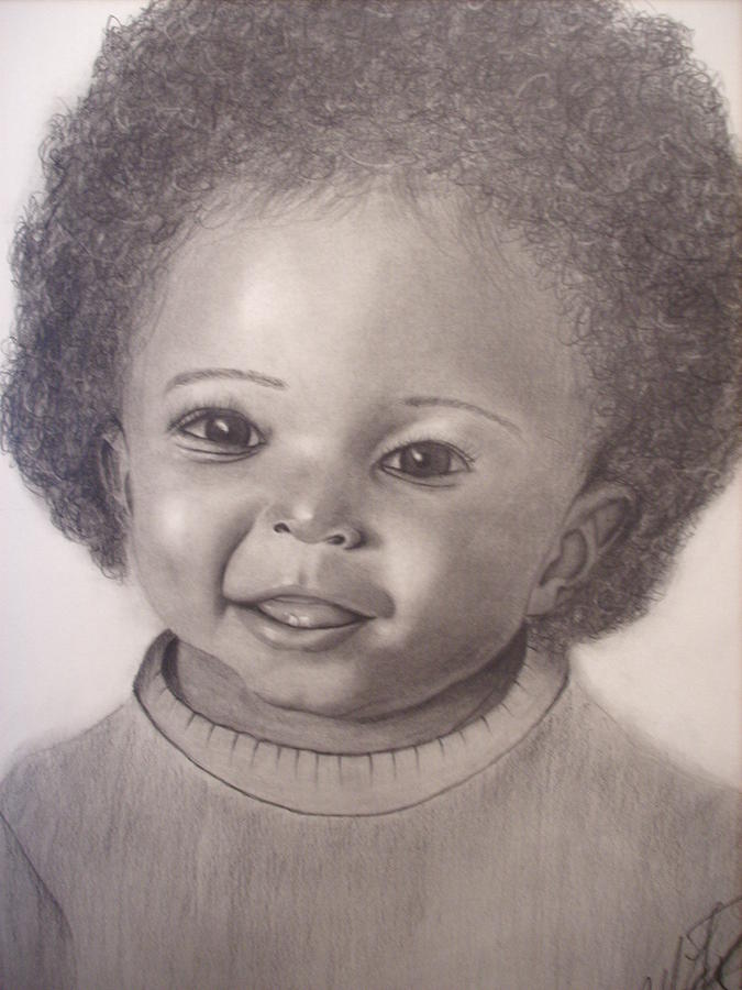 Cute Boy Drawing by Jeffrey Lynn - Fine Art America