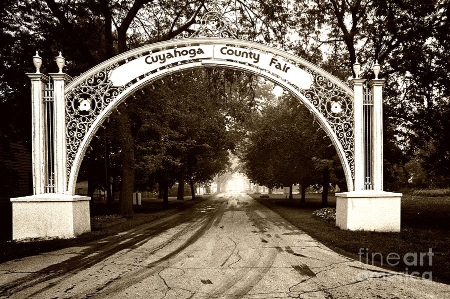 Cuyahoga County Fair Entrance Photograph by John Harmon