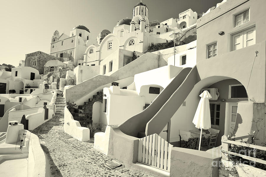 Greek Photograph - Cycladic Style Houses by Aiolos Greek Collections