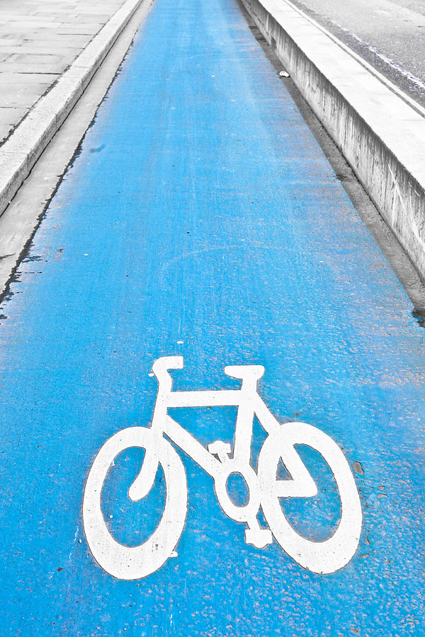 Cycle path Photograph by Tom Gowanlock