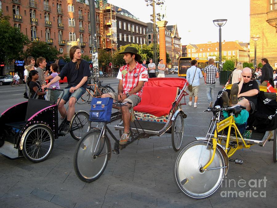 Cycletaxies Photograph by Susanne Baumann