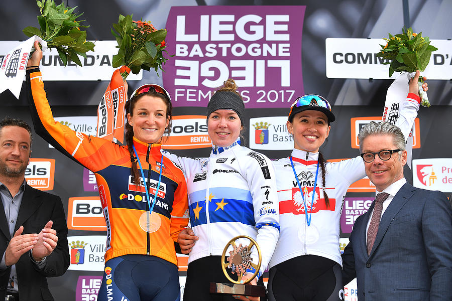 Cycling: 1st Liege-Bastogne-Liege 2017 / Women Photograph by Luc Claessen