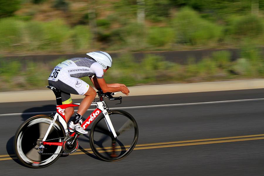 Cycling Time Trial Photograph