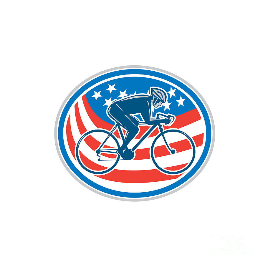 Bicycle best sale american flag