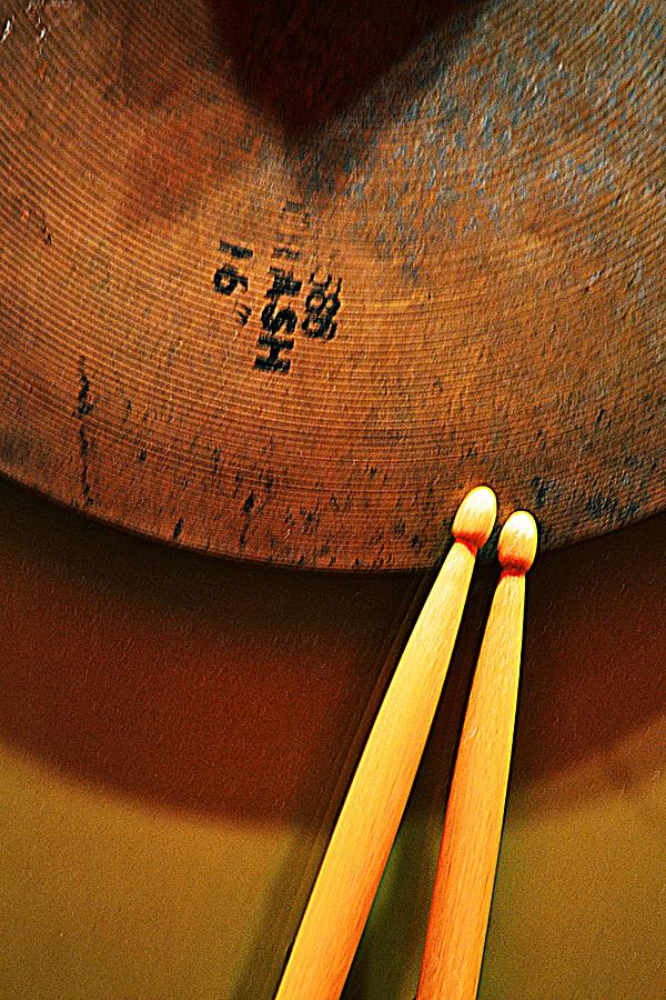Cymbals and Sticks 2 Photograph by Nadalyn Larsen