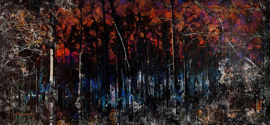 Cypress Swamp Abstract #1 by Alan Sherlock Cypress Swamp Abstract #1 by Alan Sherlock