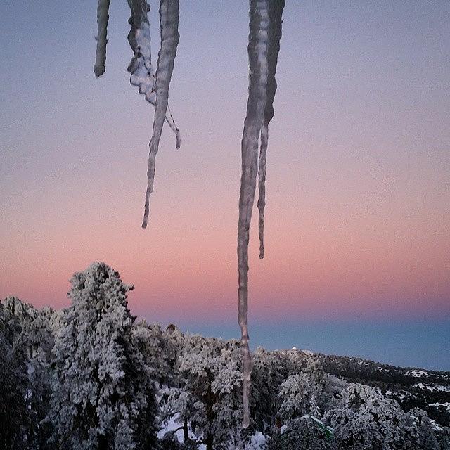 Mountain Photograph - Icy Warmth by Mario Koureas