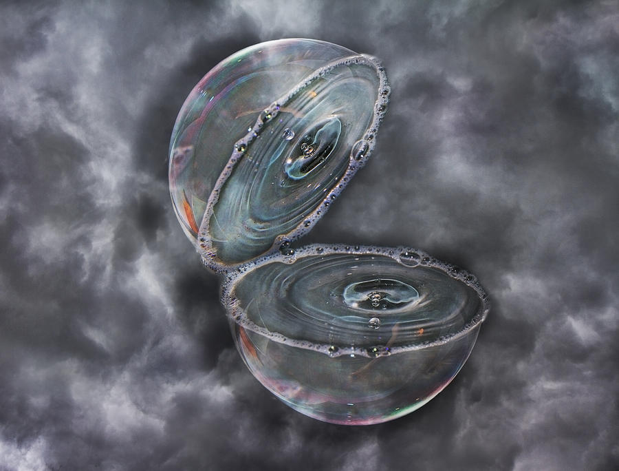 Bubble Photograph - Cytokinesis by Betsy Knapp
